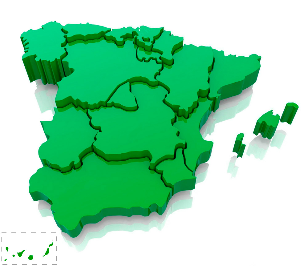 Imagen mapa españa