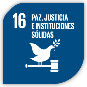 ODS 16:Paz, Justicia e instituciones sólidas