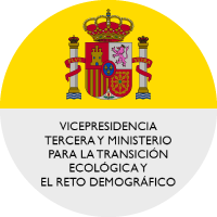 Logo del Ministerio para la transición ecológica
