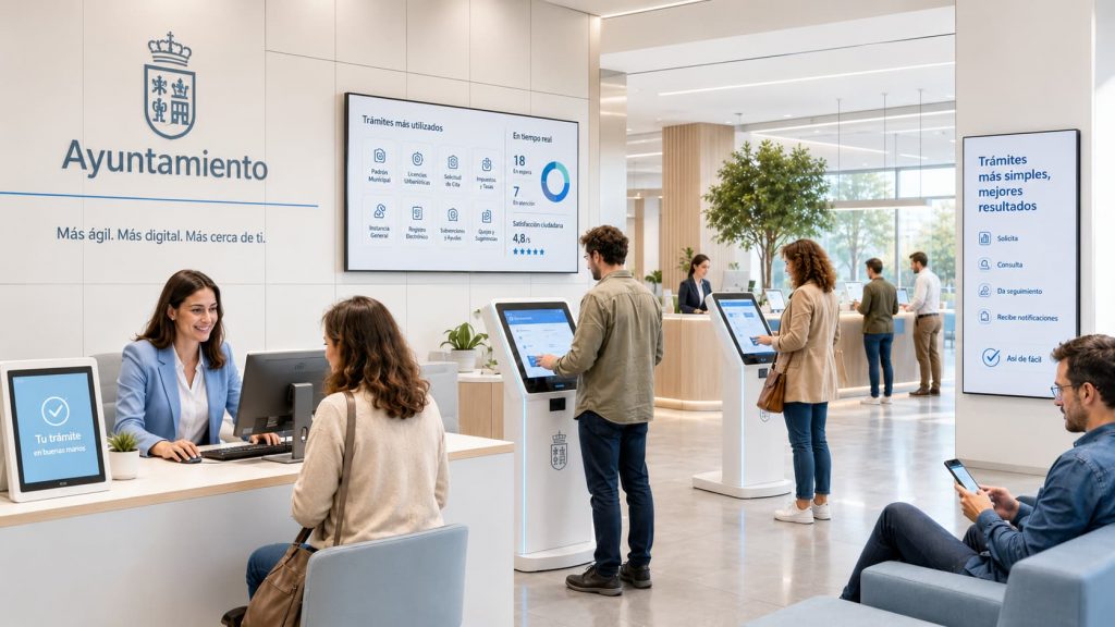 digitalización de servicios municipales