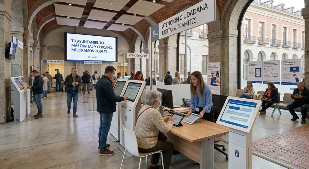 digitalización de servicios municipales